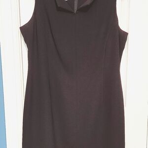 like new! Jones New York black sheath with little -v in neck ready for cocktails